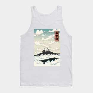 Mount Fuji Japan Tank Top